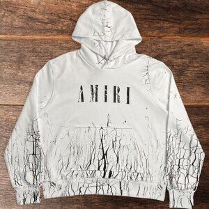 Amiri Men's White Hoodie